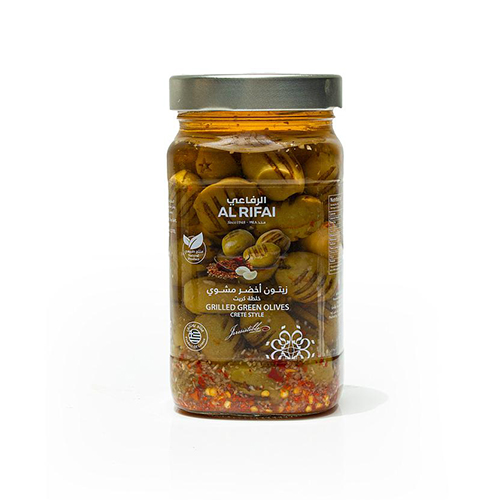 Grilled Green Olives Crete Style 500Gm