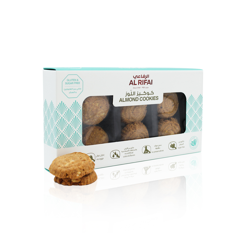 Almond Cookies 200g (Gluten &amp; Sugar Free)