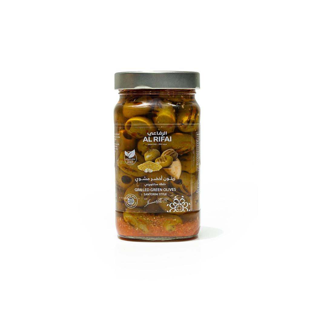 Grilled Green Olives Santorini Style 500Gm